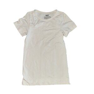 Skims Soft Smoothing Seamless Short Sleeve Marble White T-Shirt Women's X-Small